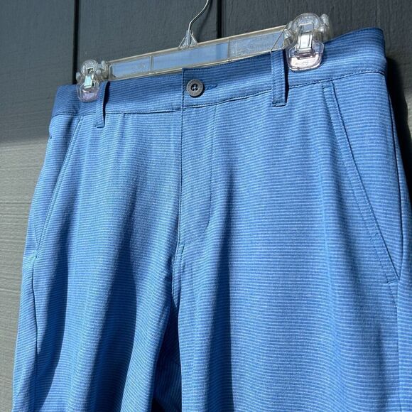 NEW Puma 101 Blue Striped Performance Golf Shorts Men's size 30 - Picture 3 of 6